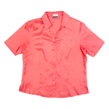 GERRY WEBER Womens Blouse Red Collared M