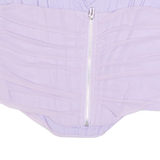 Womens Corset Purple Sleeveless M