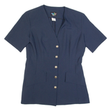 TALLY WEIJL Womens Blouse Blue 90s M