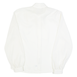SOMMERMANN Womens Blouse White Collared Long Sleeve M