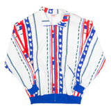 TRIUMPH Womens Shirt White Long Sleeve Crazy Pattern S