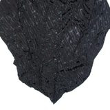 Womens Shirt Black Collared Long Sleeve M