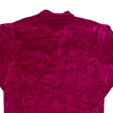 GERTRUDE DAVENPORT Womens Shirt Red Collared Long Sleeve M