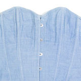 Womens Top Blue Strapless S