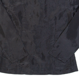 Oriental Inspired Womens Blouse Black Long Sleeve M