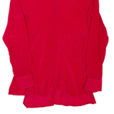Womens Shirt Red Long Sleeve S