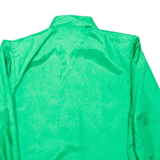 Womens Shirt Green Collared Long Sleeve M