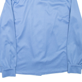 Womens Shirt Blue Collared Long Sleeve L