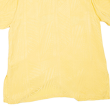 Womens Shirt Yellow Collared Striped UK 18