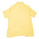 Womens Shirt Yellow Collared Striped UK 18