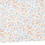 Womens Printed Shirt White Collared Floral L