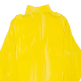 Womens Shirt Yellow High Neck Long Sleeve M