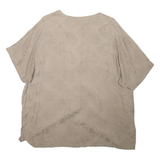 SPENGLER Womens Top Brown Paisley L