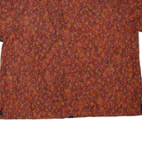 Womens Printed Top Orange XL