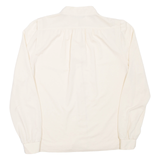 Womens Blouse Beige Long Sleeve M