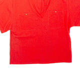 CHANTAL Womens Top Red M