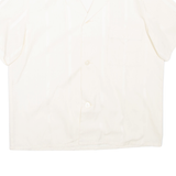 CANADA Womens Shirt Beige Collared Striped S