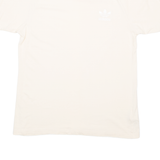 ADIDAS Mens T-Shirt Cream M