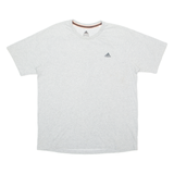 ADIDAS Mens T-Shirt Grey L