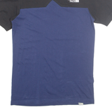 THE NORTH FACE Mens T-Shirt Blue XS