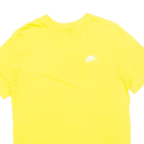 NIKE Mens T-Shirt Yellow M
