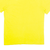 NIKE Mens T-Shirt Yellow M