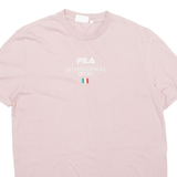 FILA Mens T-Shirt Purple S