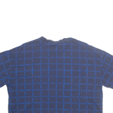 REEBOK Cropped Womens T-Shirt Blue L