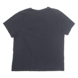 CHAMPION Womens T-Shirt Black 2XL