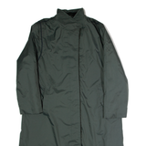 C&A Faux Fur Lined Womens Trench Coat Green UK 16