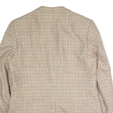 SCHILD Mens Blazer Jacket Beige Wool M