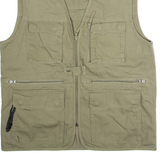 DECATHLON Solognac Utility Mens Gilet Green L