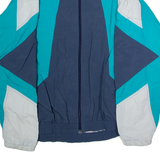 GONSO Mens Shell Jacket Blue 90s Colourblock M