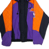 STARTER Phoenix Suns NBA Insulated Mens Jacket Black 90s USA Hooded XL
