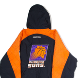 STARTER Phoenix Suns NBA Insulated Mens Jacket Black 90s USA Hooded XL