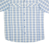 COLUMBIA Mens Shirt Blue Check L