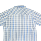 COLUMBIA Mens Shirt Blue Check L