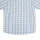 COLUMBIA Mens Shirt Blue Check L