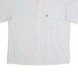 JOCKEY Mens Shirt Cream 90s Striped L