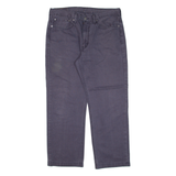 LEVI'S 514 Mens Trousers Grey Classic Straight W34 L26