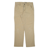 CARHARTT Workwear Mens Trousers Beige Relaxed Straight W33 L29