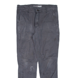 CARHARTT Workwear Mens Trousers Grey Regular Straight W33 L28