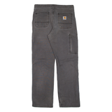 CARHARTT Workwear Mens Trousers Grey Relaxed Straight W30 L27