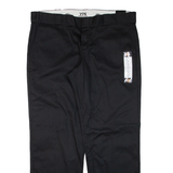 DICKIES 774 Workwear Womens Trousers Black Regular Straight W40 L31