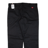 DICKIES 774 Workwear Womens Trousers Black Regular Straight W40 L31