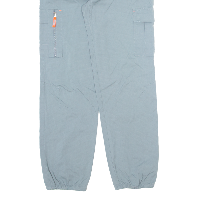 ADIDAS Boys Trousers Blue Relaxed Tapered W28 L30