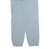 ADIDAS Boys Trousers Blue Relaxed Tapered W28 L30
