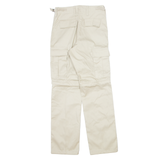 KOMBI-HOSE Cargo Mens Trousers Beige Slim Straight W28 L32