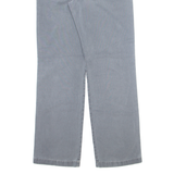 PIONEER Mens Trousers Grey Regular Straight W34 L34