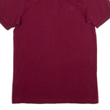 FRED PERRY Mens Polo Shirt Maroon S